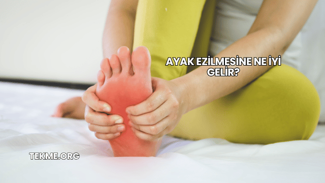 Ayak Ezilmesine Ne İyi Gelir?