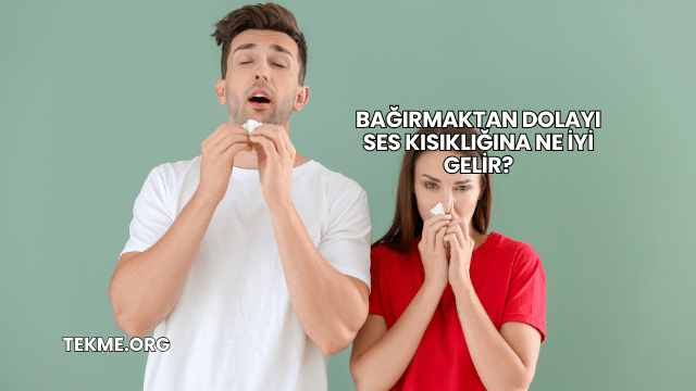 Bağırmaktan Dolayı Ses Kısıklığına Ne İyi Gelir?