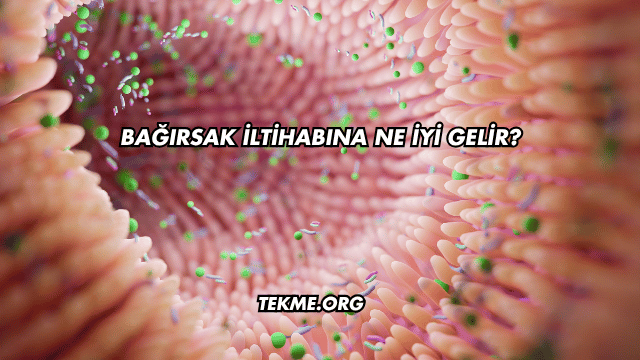 Bağırsak İltihabına Ne İyi Gelir?