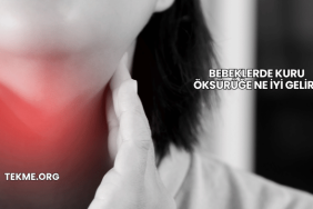 Bebeklerde Kuru Öksürüğe Ne İyi Gelir?