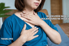 Bebeklerde Mide Bulantısına Ne İyi Gelir?