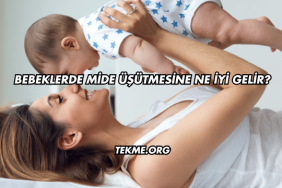 Bebeklerde Mide Üşütmesine Ne İyi Gelir?