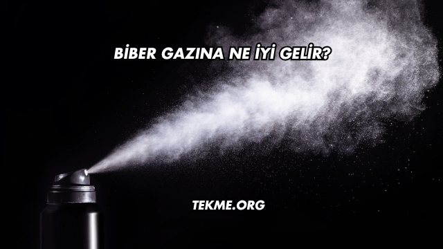 Biber Gazına Ne İyi Gelir?
