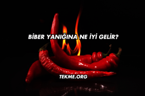 Biber Yanığına Ne İyi Gelir?