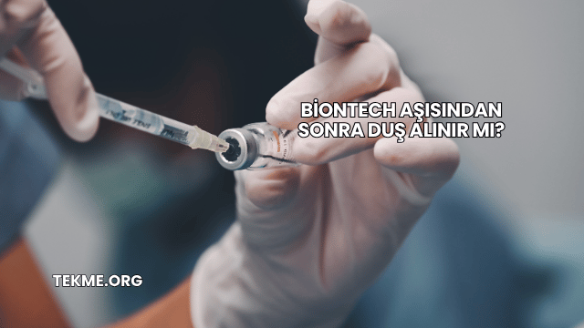 Biontech Aşısından Sonra Duş Alınır mı?