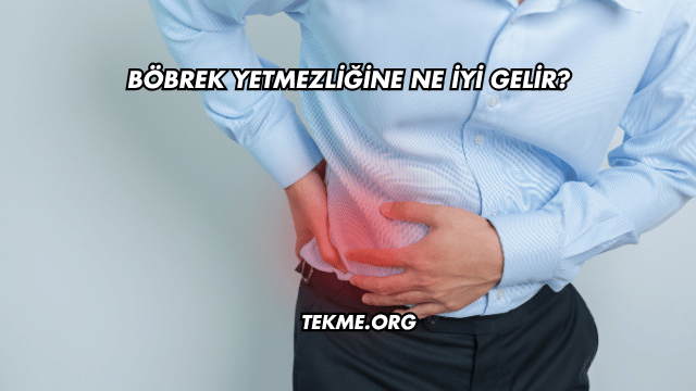 Böbrek Yetmezliğine Ne İyi Gelir?