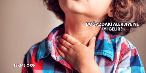Boğazdaki Alerjiye Ne İyi Gelir?