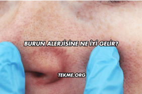 Burun Alerjisine Ne İyi Gelir?
