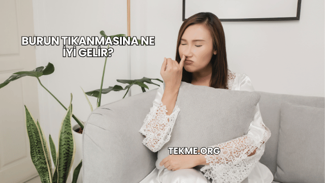 Burun Tıkanmasına Ne İyi Gelir?