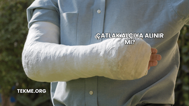 Çatlak Alçıya Alınır mı?
