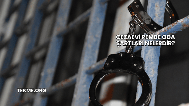 Cezaevi Pembe Oda Şartları Nelerdir?