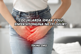 Çocuklarda İdrar Yolu Enfeksiyonuna Ne İyi Gelir?