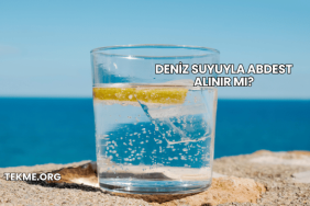 Deniz Suyuyla Abdest Alınır mı?