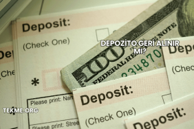 Depozito Geri Alınır mı?