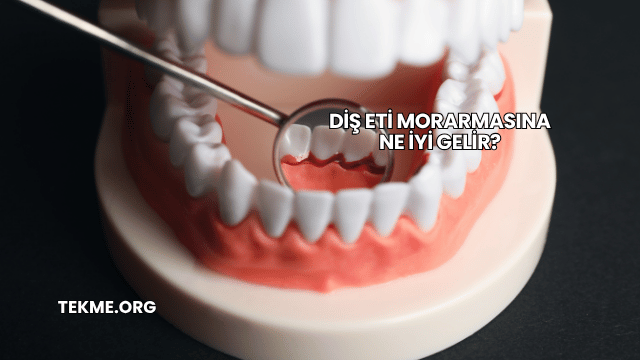 Diş Eti Morarmasına Ne İyi Gelir?