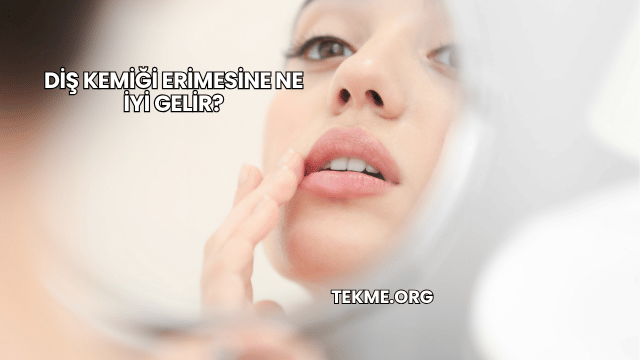 Diş Kemiği Erimesine Ne İyi Gelir?