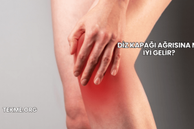 Diz Kapağı Ağrısına Ne İyi Gelir?