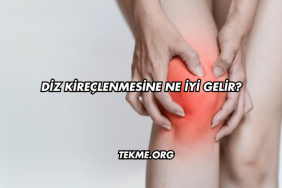 Diz Kireçlenmesine Ne İyi Gelir?