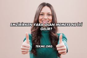 Emzirirken Yara Olan Memeye Ne İyi Gelir?