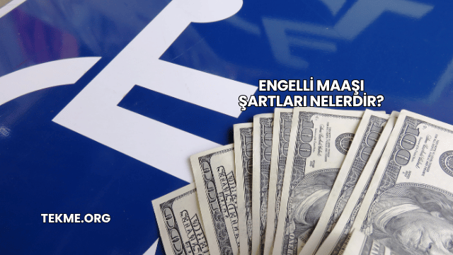 Engelli Maaşı Şartları Nelerdir?