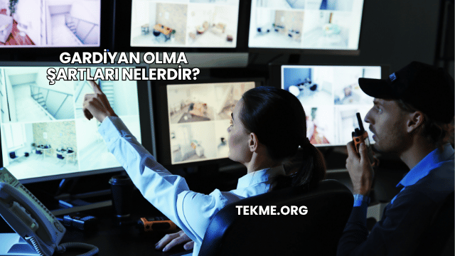 Gardiyan Olma Şartları Nelerdir?