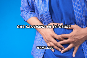 Gaz Sancısına Ne İyi Gelir?