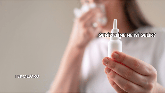 Geniz Eline Ne İyi Gelir?