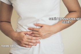Geniz Yanmasına Ne İyi Gelir?