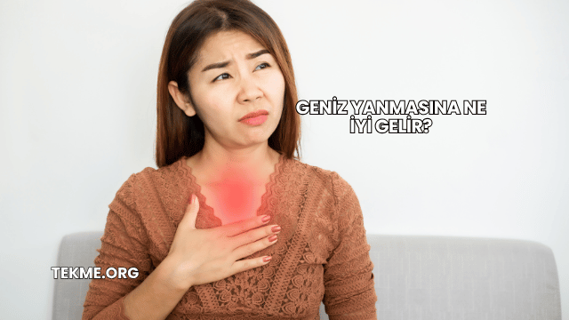 Geniz Yanmasına Ne İyi Gelir?
