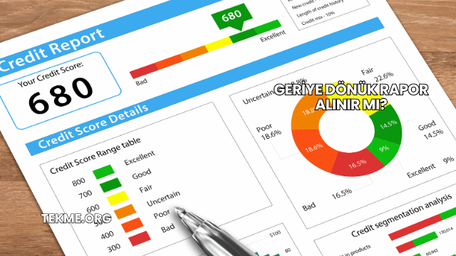 Geriye Dönük Rapor Alınır mı?