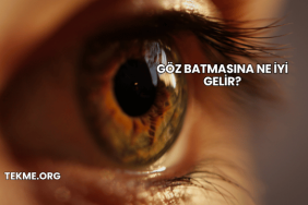 Göz Batmasına Ne İyi Gelir?