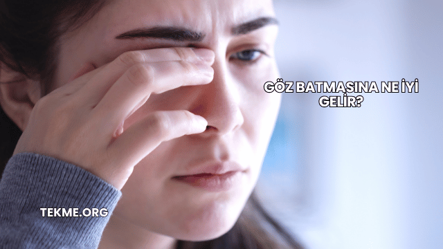 Göz Batmasına Ne İyi Gelir?