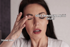 Göz Yanmasına Ne İyi Gelir?