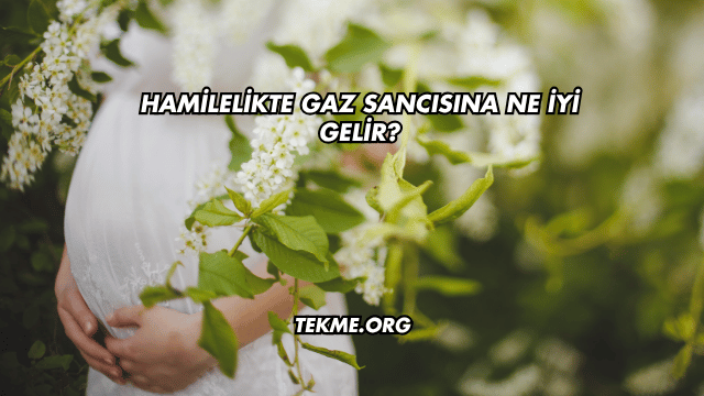 Hamilelikte Gaz Sancısına Ne İyi Gelir?