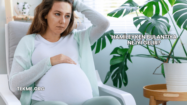 Hamileyken Bulantıya Ne İyi Gelir?