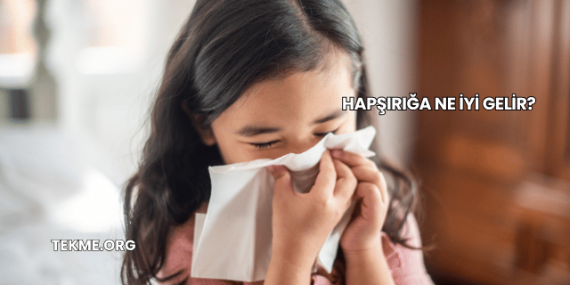 Hapşırığa Ne İyi Gelir?