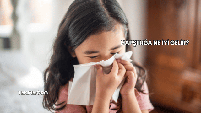 Hapşırığa Ne İyi Gelir?