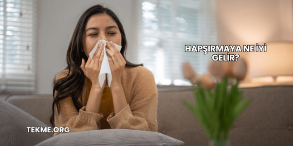 Hapşırmaya Ne İyi Gelir?