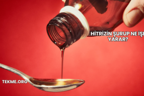 Hitrizin Şurup Ne İşe Yarar?