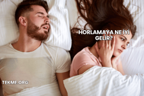 Horlamaya Ne İyi Gelir?