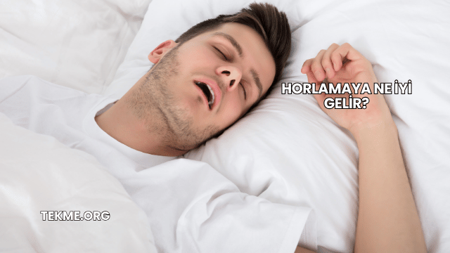 Horlamaya Ne İyi Gelir?