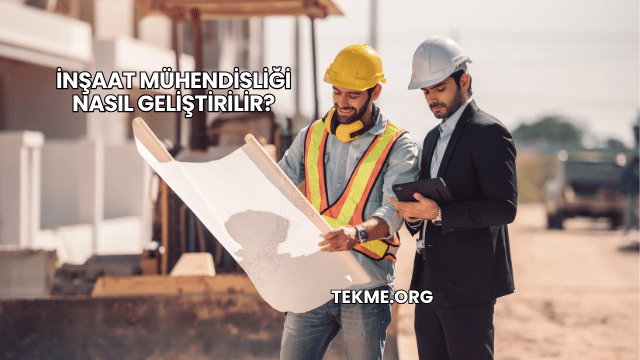 İnşaat Mühendisliği Nasıl Geliştirilir?