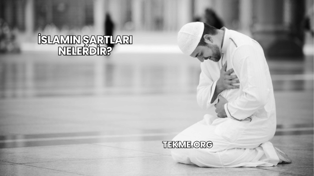 İslamın Şartları Nelerdir?