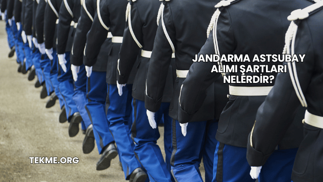 Jandarma Astsubay Alımı Şartları Nelerdir?
