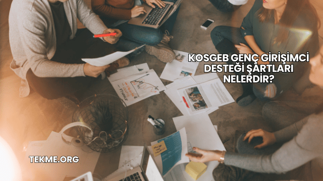 KOSGEB Genç Girişimci Desteği Şartları Nelerdir?