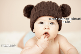 Kabız Olan Bebeğe Ne İyi Gelir?