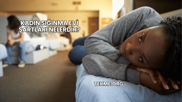Kadın Sığınma Evi Şartları Nelerdir?