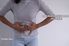 Karın Ağrısı İshale Ne İyi Gelir?