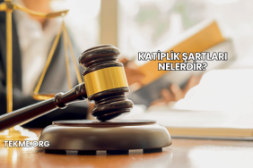 Katiplik Şartları Nelerdir?