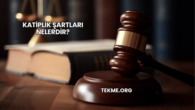 Katiplik Şartları Nelerdir?